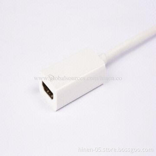 Mini DisplayPort to HDMI Adapter, Supports HDMI Highest Video Resolution 1080p